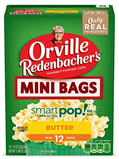 Orville Redenbacher Healthy Popcorn for Christmas Eve Box