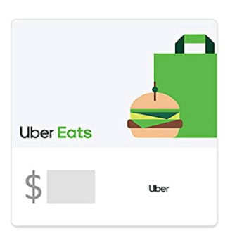 Popular Amazon Gift Card for men and women from Uber Eats